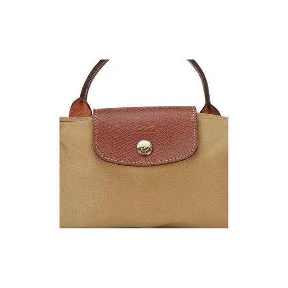 Longchamp Khaki Mini Women's Tote - Picture 2 of 4